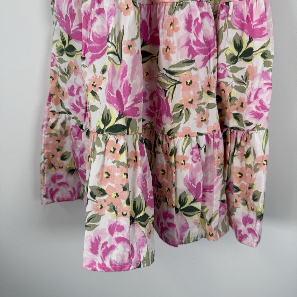 Toddler Dress Bundle Of 2 Between Dresses Tank Garden Floral Pink 3T - Picture 3 of 7